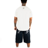 Pinstripe Denim Jersey Shirt - Liquor n Poker