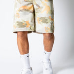 Pixel Camo Denim Jorts - Liquor n Poker