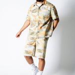 Pixel Camo Denim Shirt - Liquor n Poker