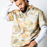 Pixel Camo Denim Shirt - Liquor n Poker