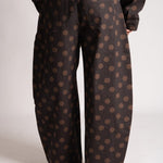 Polka Dot Horseshoe Jeans in Chocolate - Liquor n Poker
