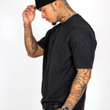 Premium Recycled Acid Black Boxy T-Shirt - Liquor n Poker