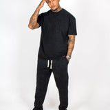 Premium Recycled Acid Black Boxy T-Shirt - Liquor n Poker