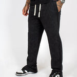 Premium Recycled Acid Black Straight Leg Jogger - Liquor n Poker