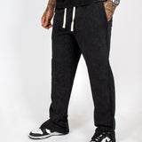 Premium Recycled Acid Black Straight Leg Jogger - Liquor n Poker