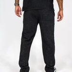 Premium Recycled Acid Black Straight Leg Jogger - Liquor n Poker