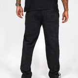 Premium Recycled Acid Black Straight Leg Jogger - Liquor n Poker