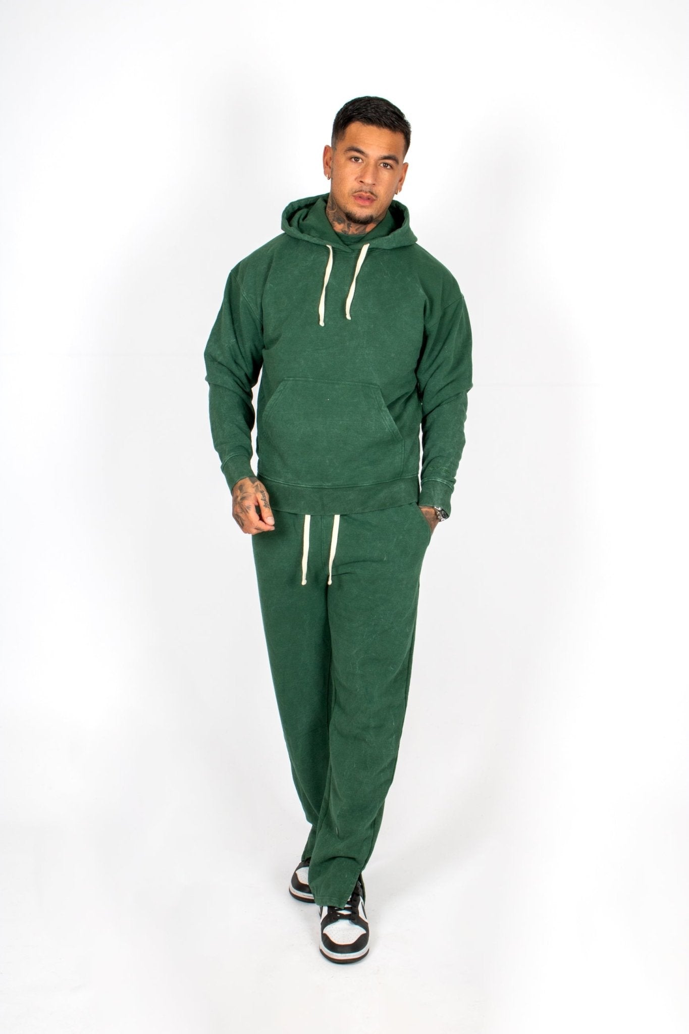 Premium Recycled Forest Acid Green Hoodie - Liquor n Poker