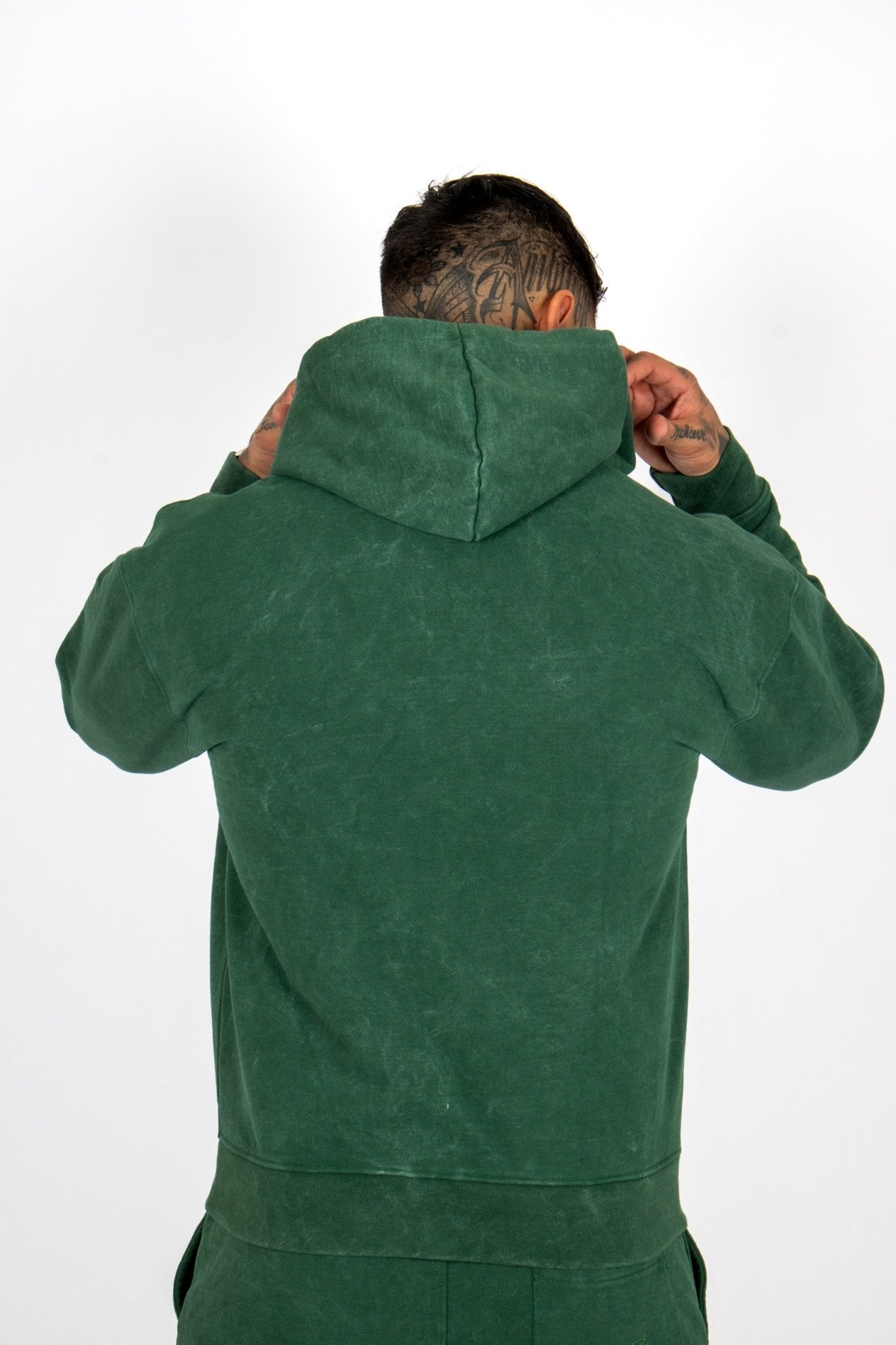 Premium Recycled Forest Acid Green Hoodie - Liquor n Poker