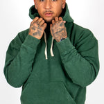 Premium Recycled Forest Acid Green Hoodie - Liquor n Poker