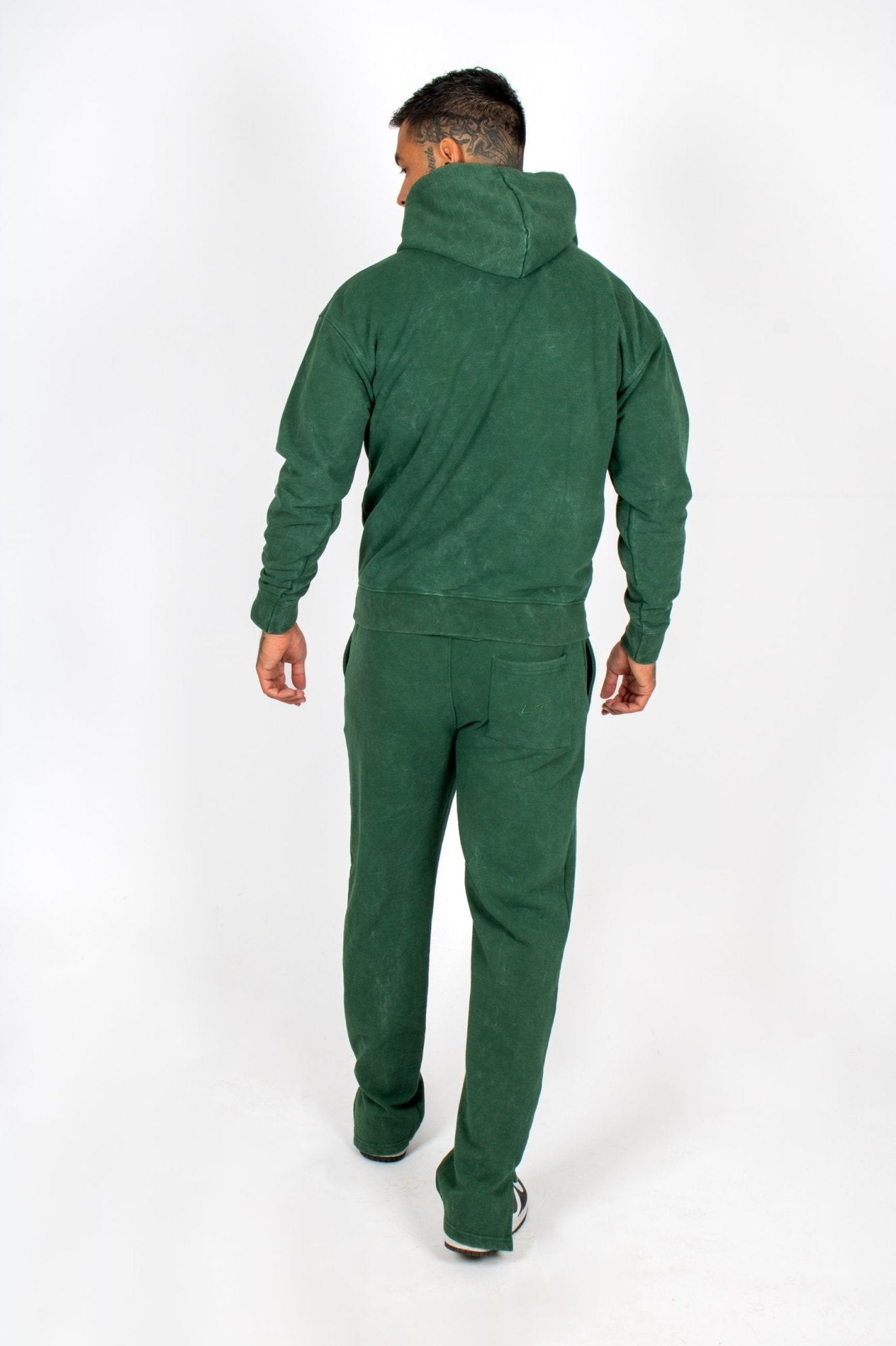 Premium Recycled Forest Acid Green Hoodie - Liquor n Poker