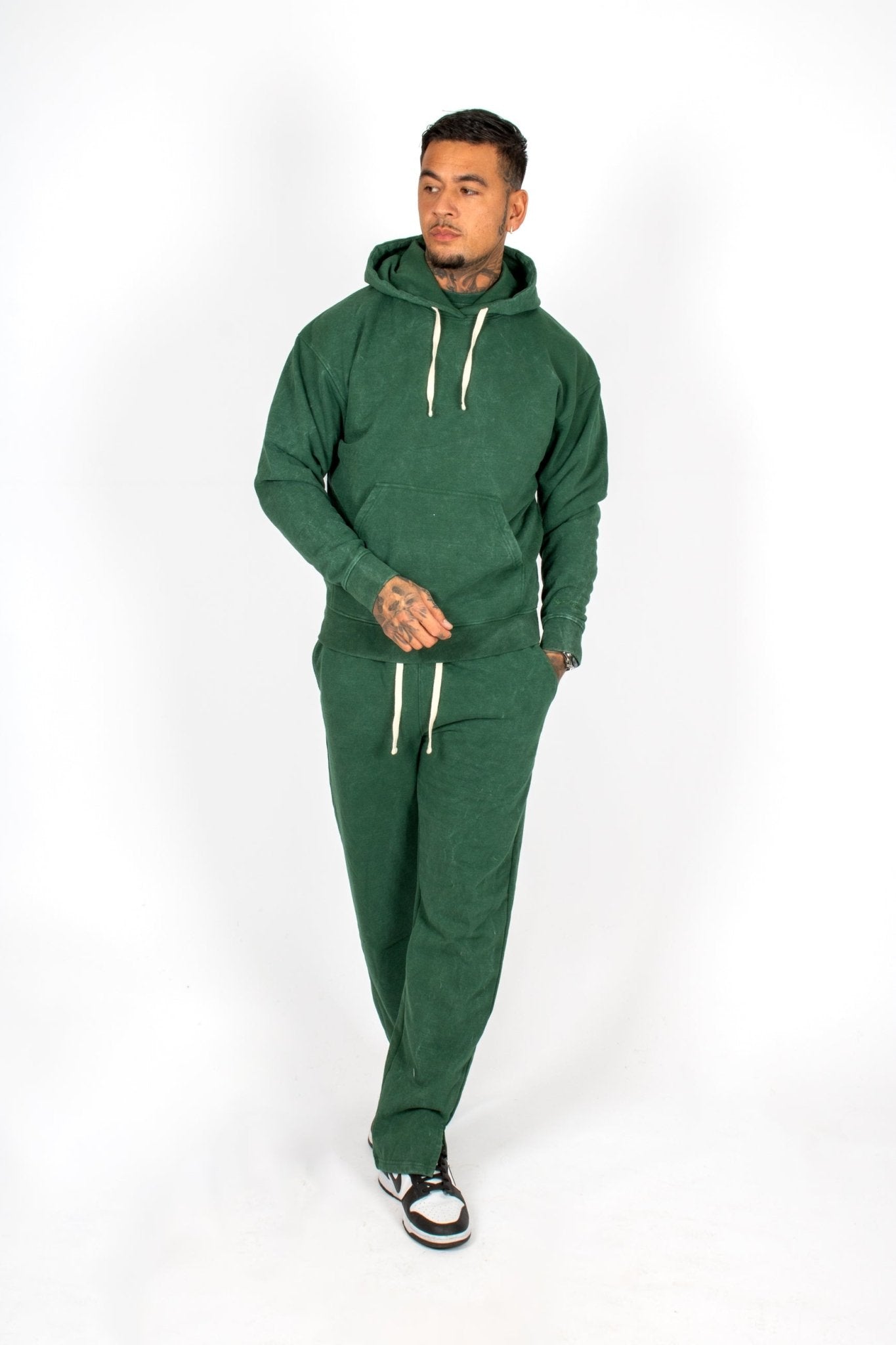 Premium Recycled Forest Acid Green Straight Leg Jogger - Liquor n Poker