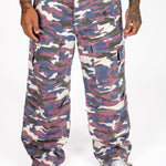 Purple Camo Cargo - Liquor n Poker