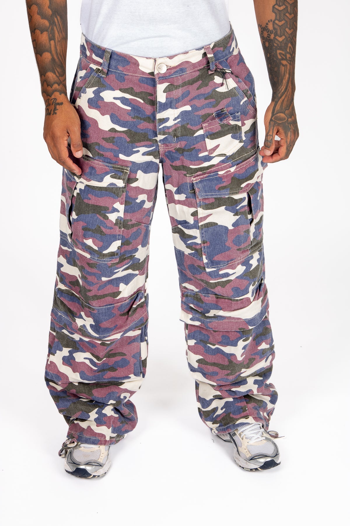 Purple Camo Cargo - Liquor n Poker