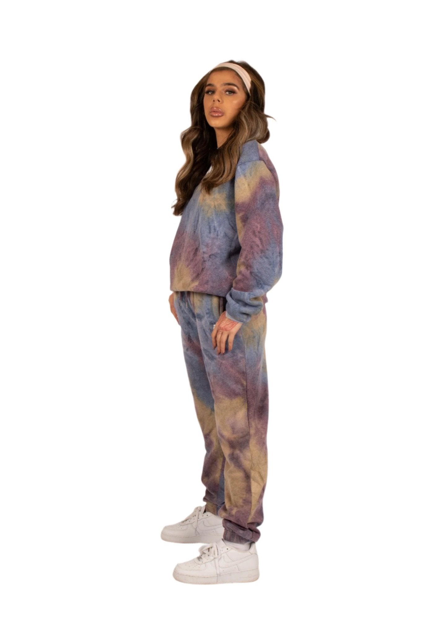 Purple Tie Dye Sweater - Liquor n Poker