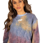 Purple Tie Dye Sweater - Liquor n Poker