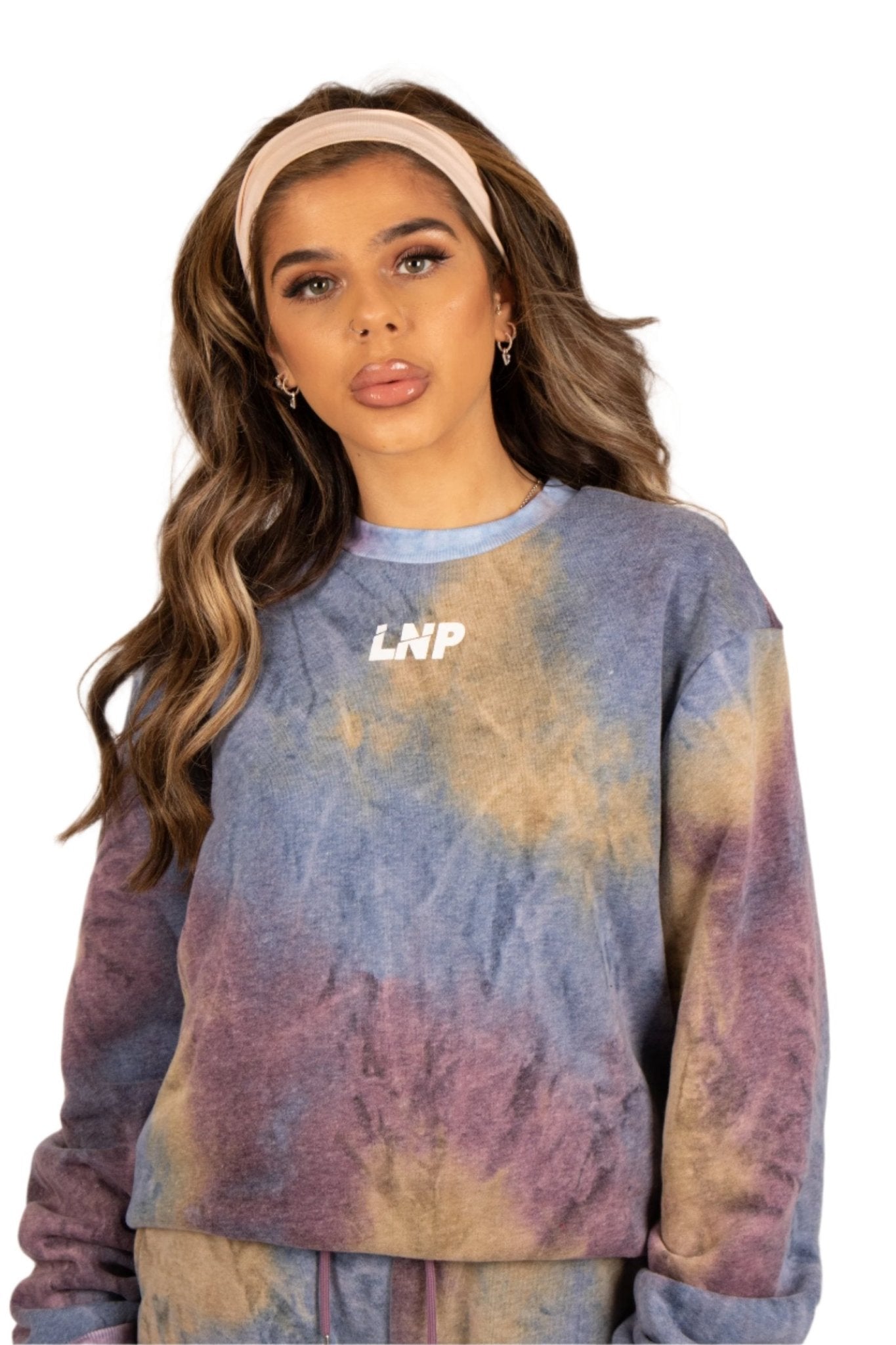 Purple Tie Dye Sweater - Liquor n Poker