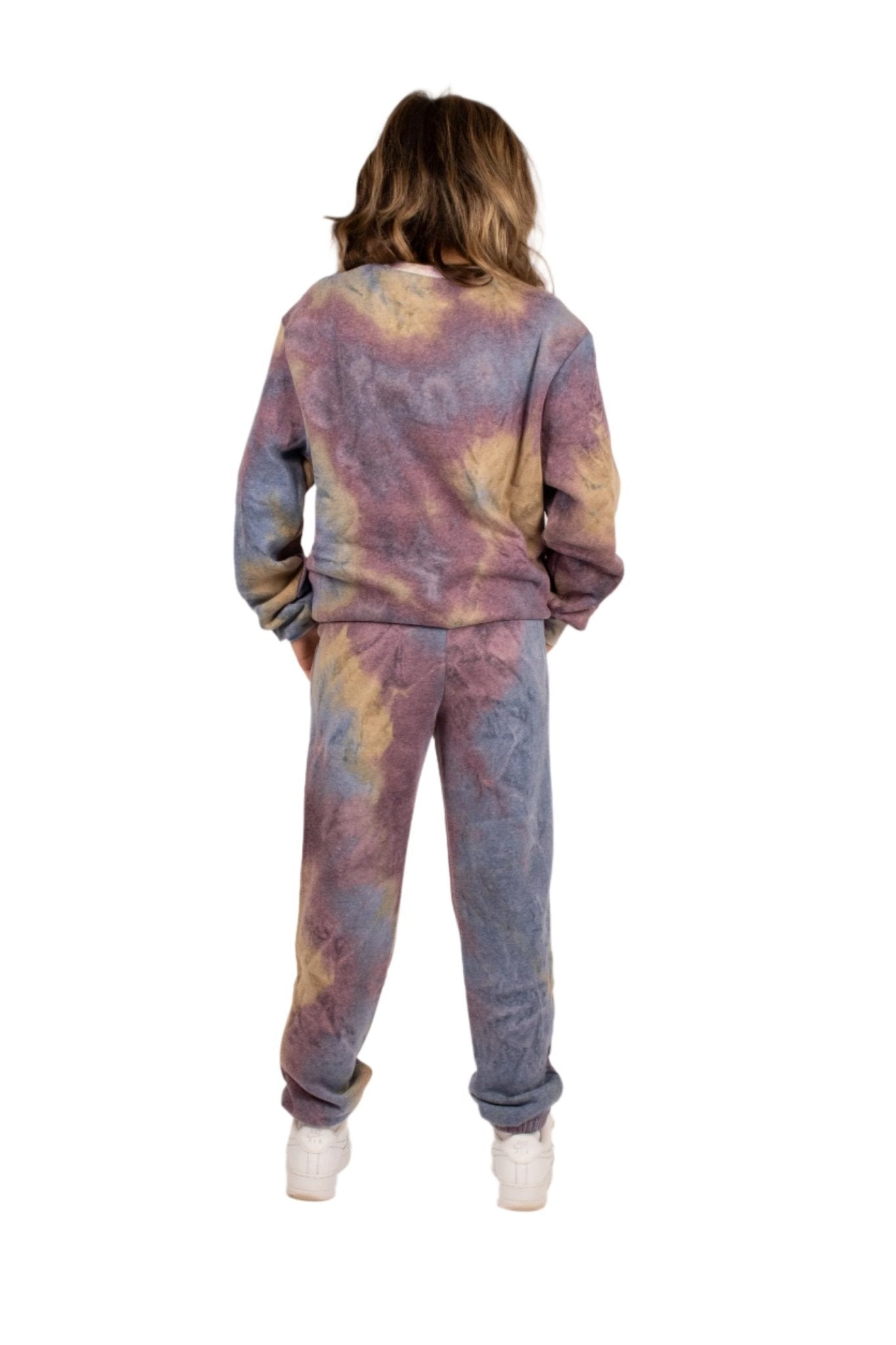 Purple Tie Dye Sweater - Liquor n Poker
