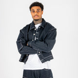 RAW Indigo Contrast Stitch Denim Jacket - Liquor n Poker