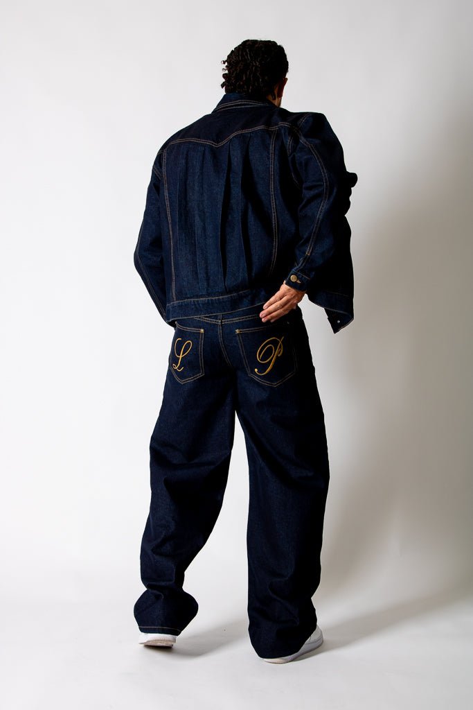 Raw Indigo Fireman Clasp Denim Jacket - Liquor n Poker