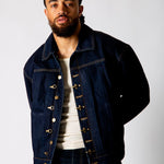 Raw Indigo Fireman Clasp Denim Jacket - Liquor n Poker