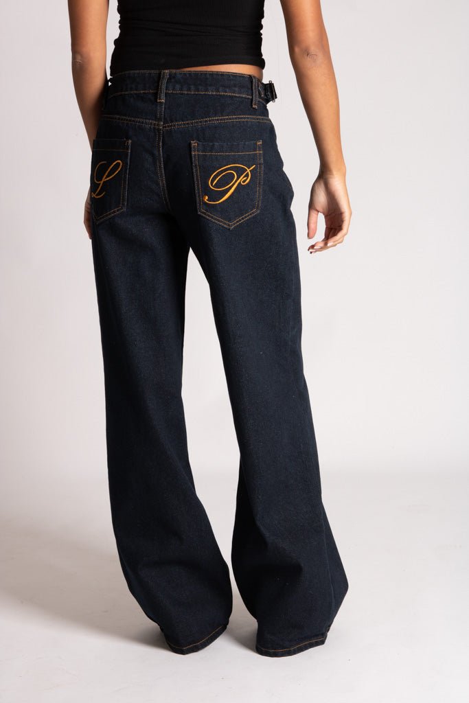 Raw Indigo Mid Rise Straight Leg Jeans (No Turn Up) - Liquor n Poker