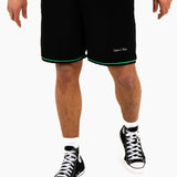 Relaxed Forbidden Fruits Black Shorts - Liquor n Poker