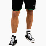 Relaxed Forbidden Fruits Black Shorts - Liquor n Poker