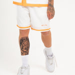 Relaxed Forbidden Fruits White Shorts - Liquor n Poker