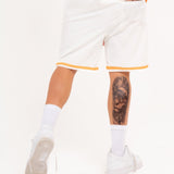 Relaxed Forbidden Fruits White Shorts - Liquor n Poker