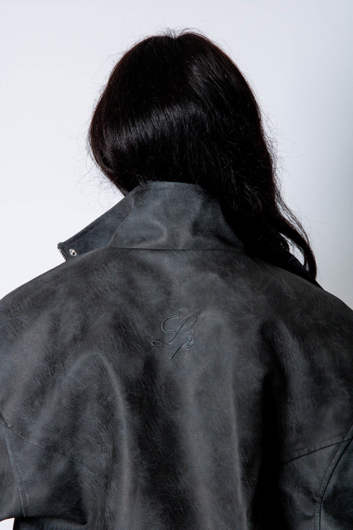 RYLA – Black Boxy Textured Faux Funnel Neck Jacket - Liquor n Poker