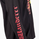 Safari Printed Black Long Sleeve Top - Liquor n Poker