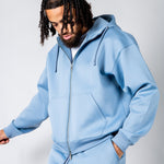 SCUBA Powder Blue Hoodie - Liquor n Poker