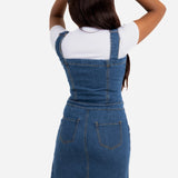 Skye Vintage Denim Pinnafore - Liquor n Poker