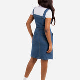 Skye Vintage Denim Pinnafore - Liquor n Poker