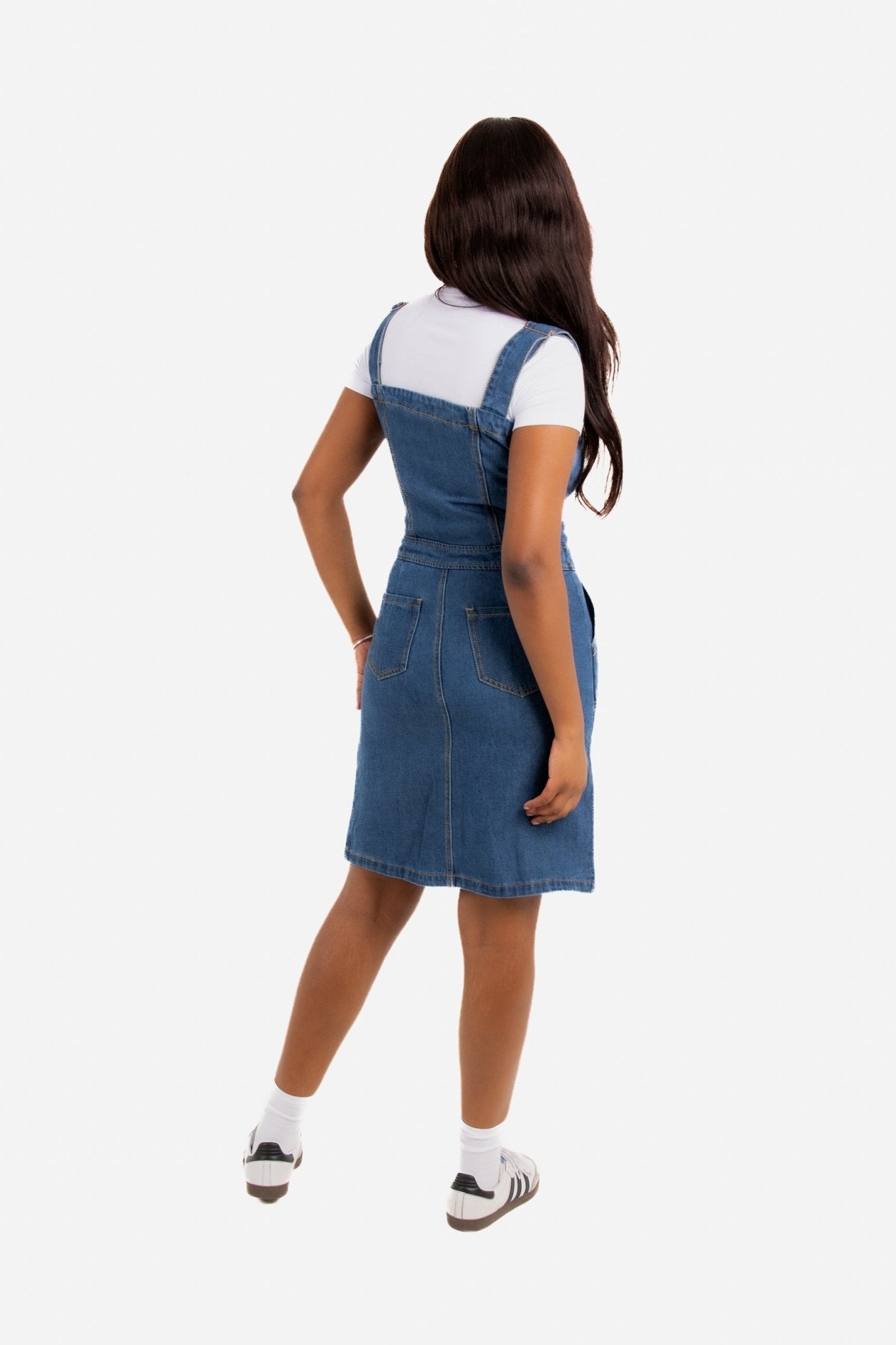 Skye Vintage Denim Pinnafore - Liquor n Poker