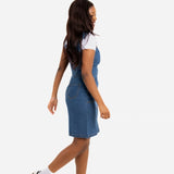 Skye Vintage Denim Pinnafore - Liquor n Poker