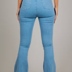 Slim Fit Flare Jean In Stone Wash - Liquor n Poker