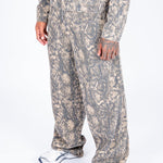 Snake Print Relaxed Baggy Jeans - Liquor n Poker