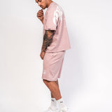 Soft Pink Relaxed Fit Jersey Shorts - Liquor n Poker