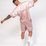 Soft Pink Relaxed Fit Jersey Shorts - Liquor n Poker
