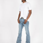 Stonewash Slim Stacked Flare - Liquor n Poker