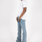 Stonewash Slim Stacked Flare - Liquor n Poker