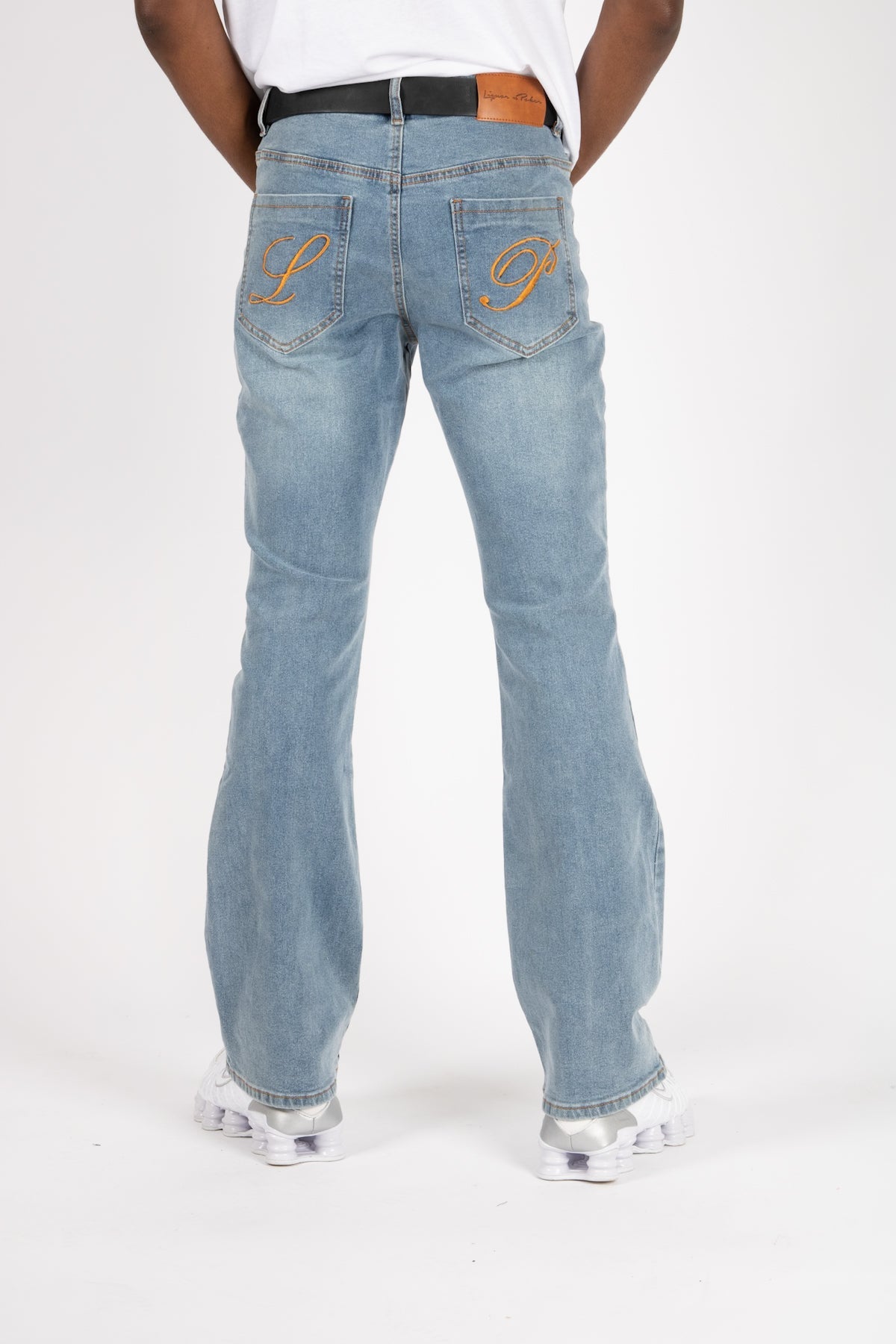 Stonewash Slim Stacked Flare - Liquor n Poker