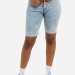 Super Stretch Denim Cycling Shorts - Liquor n Poker