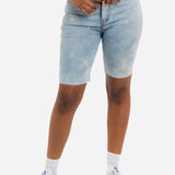 Super Stretch Denim Cycling Shorts - Liquor n Poker