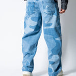 Tonal Camo Super Baggy Jeans - Liquor n Poker