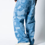 Tonal Camo Super Baggy Jeans - Liquor n Poker