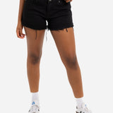 Topeka Denim Shorts In Black - Liquor n Poker