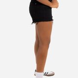 Topeka Denim Shorts In Black - Liquor n Poker